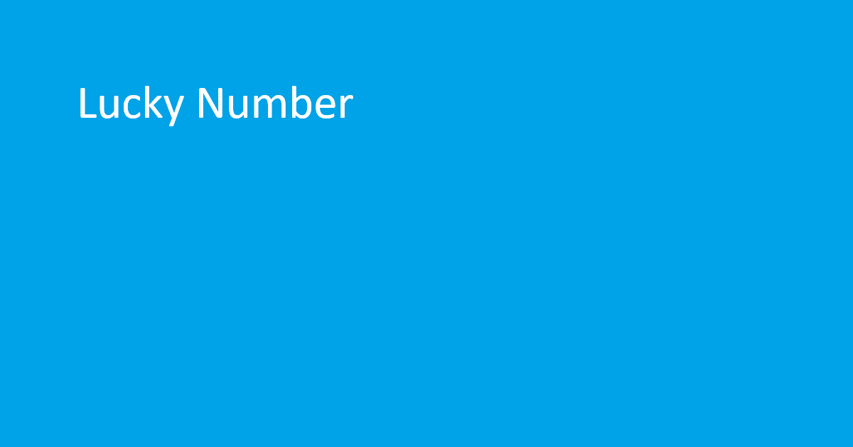 Lucky Numbers - Daily Fortune - Farcaster Mini Apps